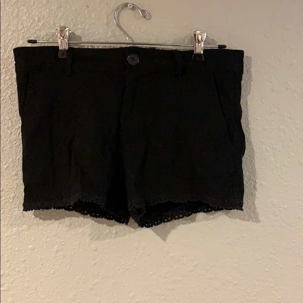 Black shorts